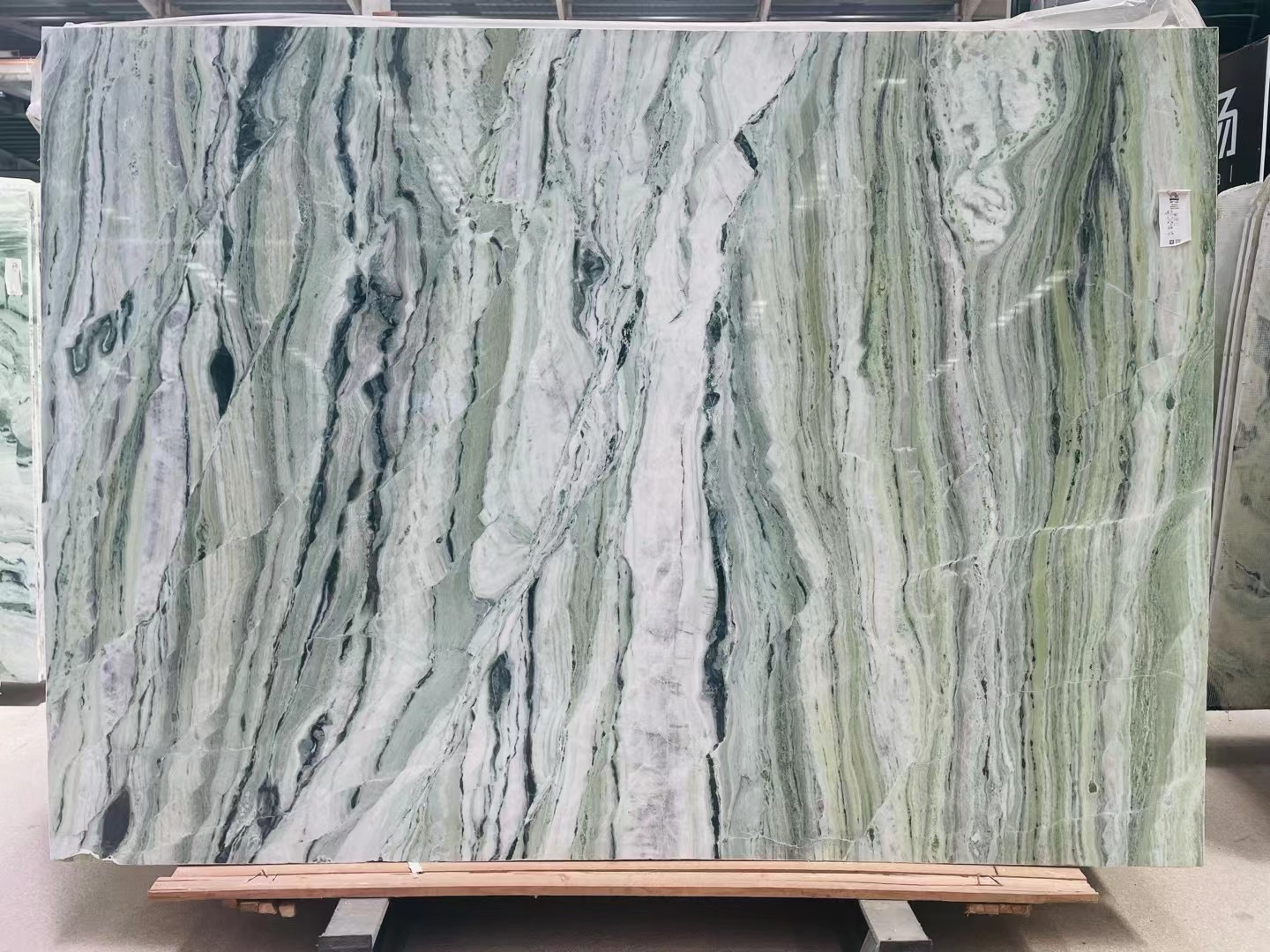  Natural Jade Slab from Brazil Polished 